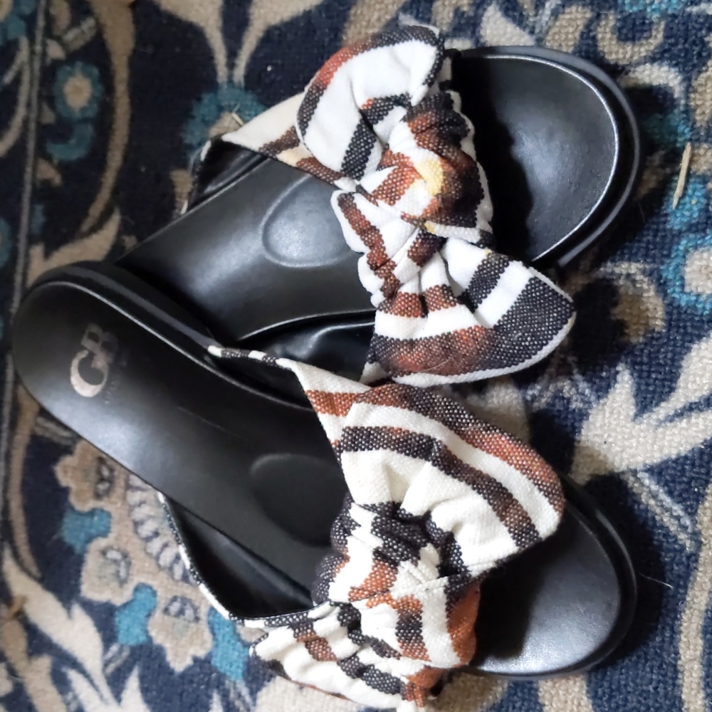 Gianni Bini Bow Slides